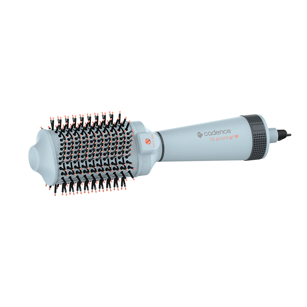 Escova Secadora Cadence 4 em 1 - ESC 710, CinzaPreto Bivolt