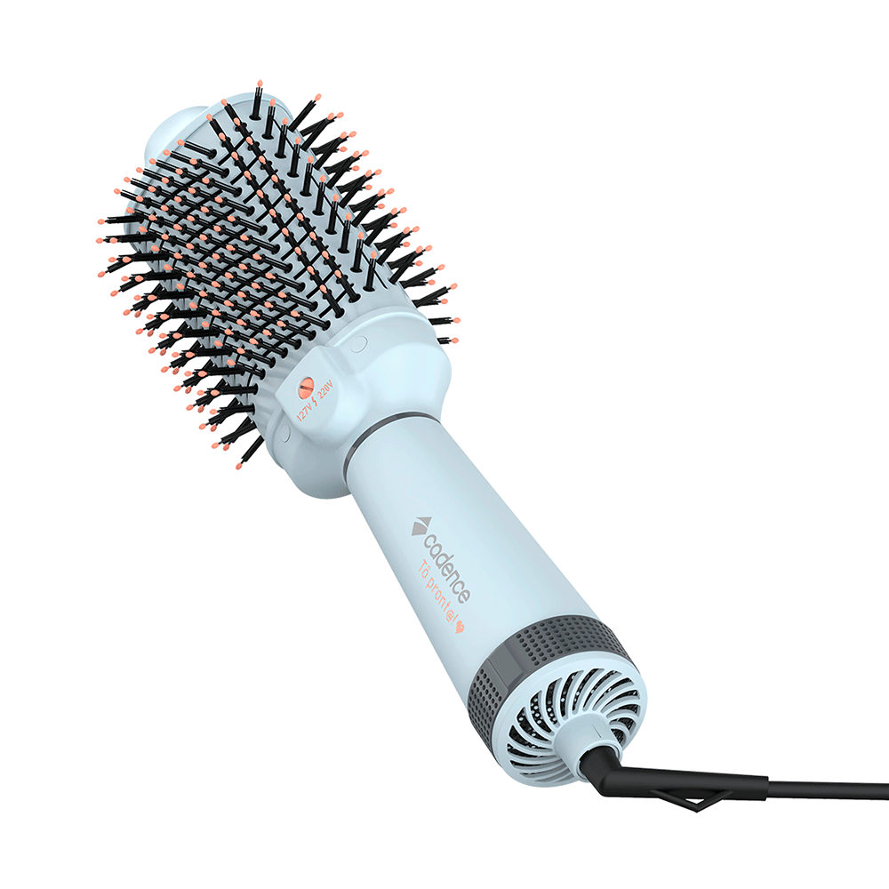 Escova Secadora Cadence 4 em 1 - ESC 710, CinzaPreto Bivolt